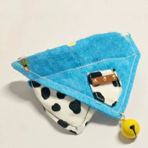 Bearded Dragon Cowboy Outfit β Adjustable Denim Vest or Skirt with Leash, Hat & Bib Optional