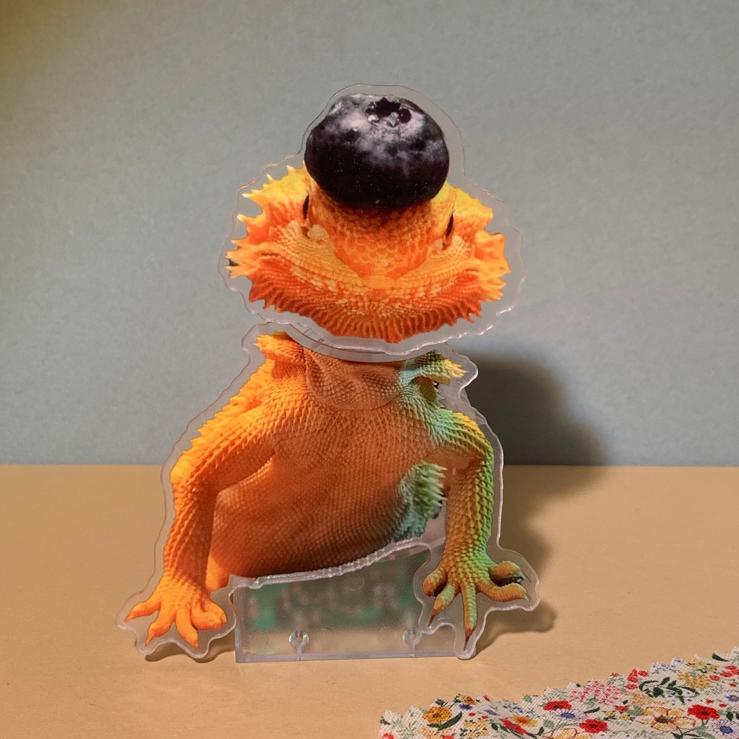 Custom Bearded Dragon Bobblehead, Personalized Pet Shaking Ornament, Desk & Home Decor, Car Accessory, Pet Lover Gift