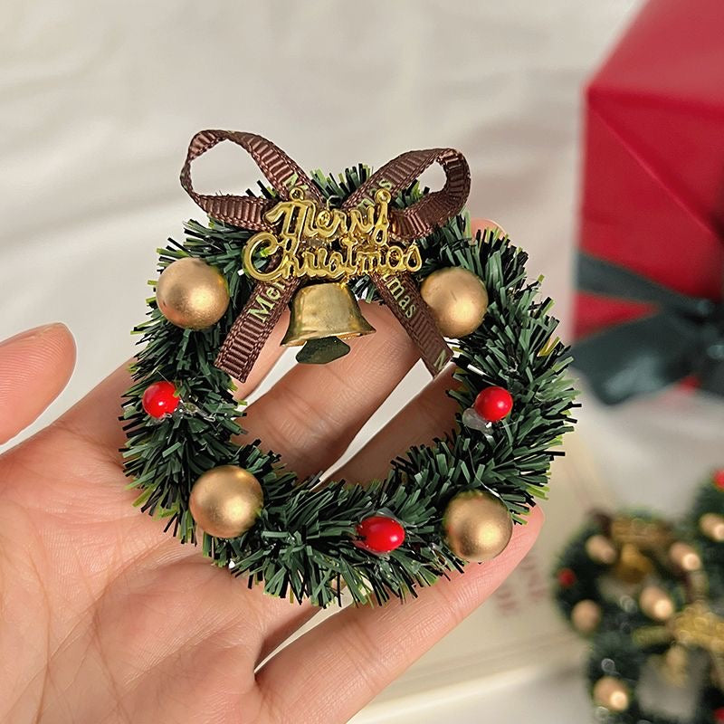 TAILNOOKLET Mini Christmas Wreath Decoration