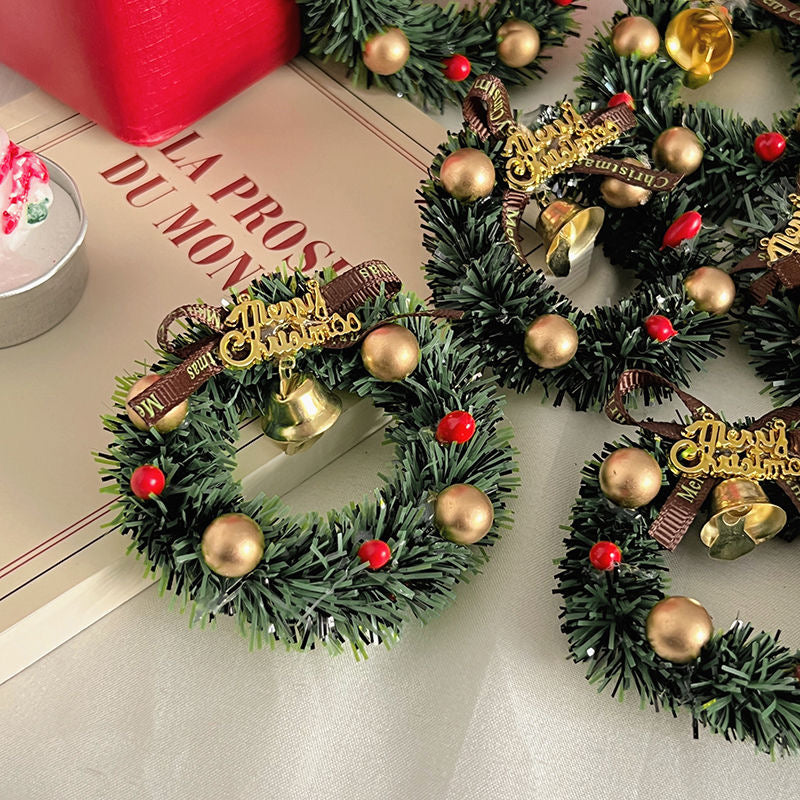 TAILNOOKLET Mini Christmas Wreath Decoration