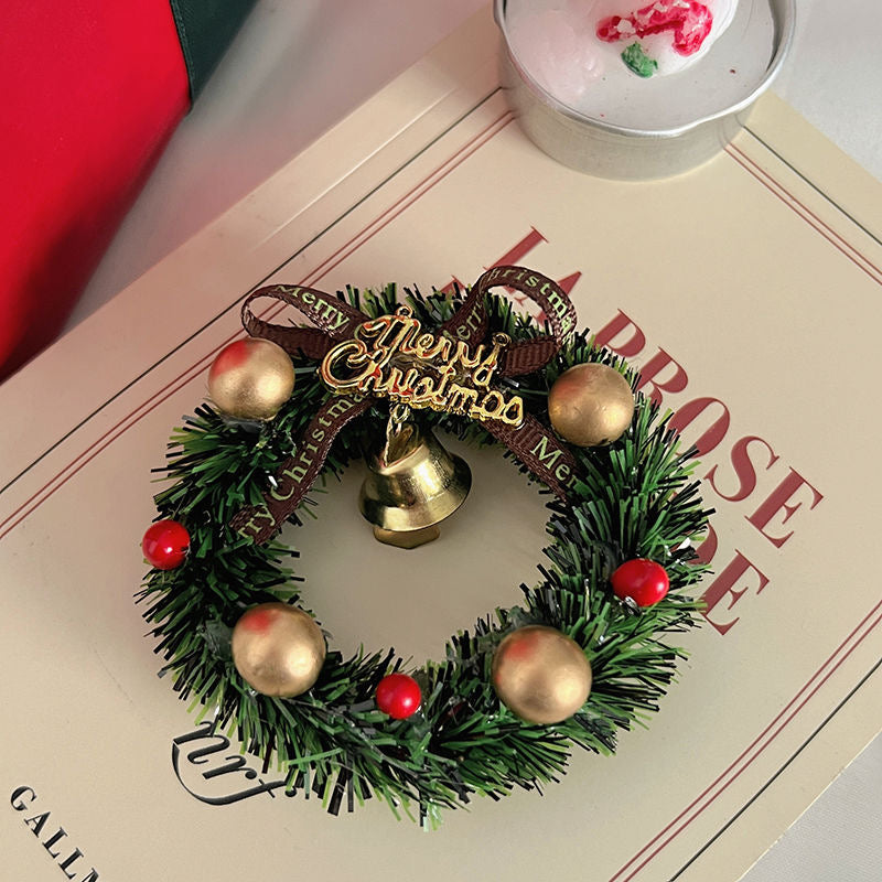 TAILNOOKLET Mini Christmas Wreath Decoration