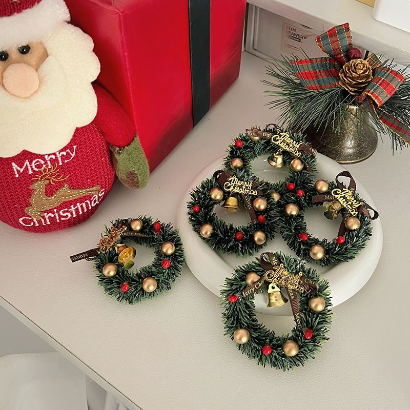 TAILNOOKLET Mini Christmas Wreath Decoration