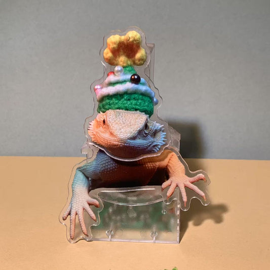 Custom Bearded Dragon Bobblehead, Personalized Pet Shaking Ornament, Desk & Home Decor, Car Accessory, Pet Lover Gift